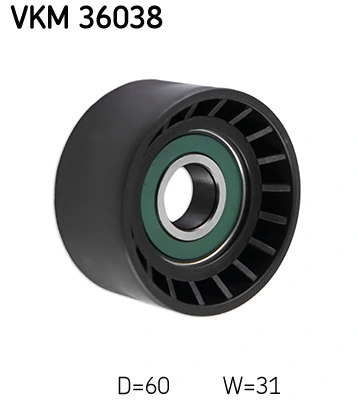 Seade-/juhtrull, soonrihm SKF VKM 36038