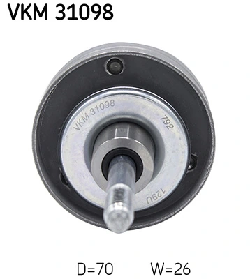 Seade-/juhtrull, soonrihm SKF VKM 31098