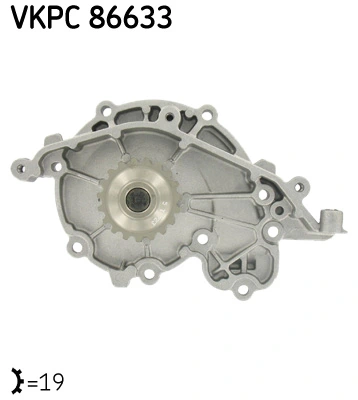 Veepump, mootori jahutus SKF VKPC 86633