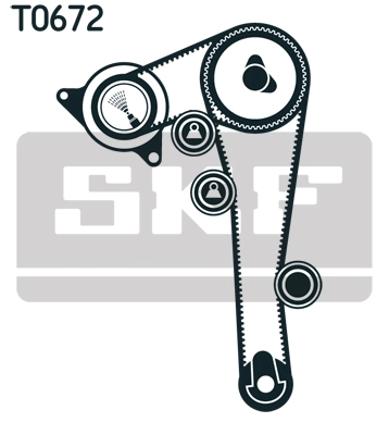 Hammasrihma komplekt SKF VKMA 92516