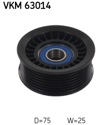 Seade-/juhtrull, soonrihm SKF VKM 63014