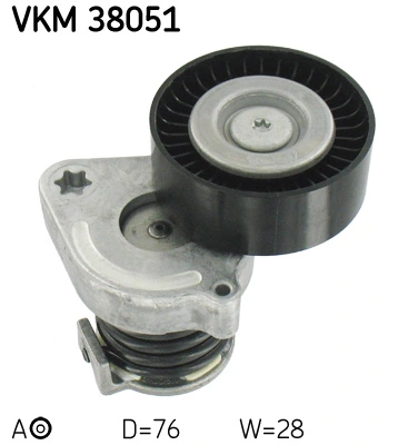 Rihmapinguti, soonrihm SKF VKM 38051