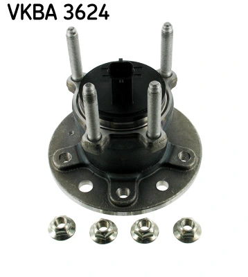 Rattalaagrikomplekt SKF VKBA 3624