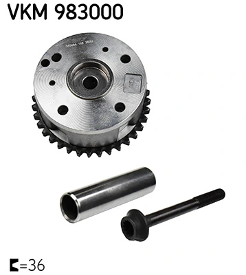 Nukkvõlliseadistaja SKF VKM 983000