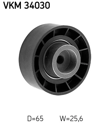 Seade-/juhtrull, soonrihm SKF VKM 34030