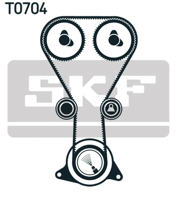 Hammasrihma komplekt SKF VKMA 94626