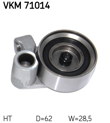Pingutusrull, Hammasrihm SKF VKM 71014
