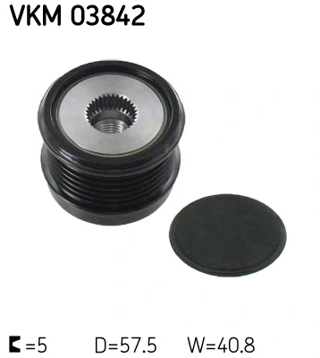 Generaatori vabakäik SKF VKM 03842