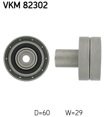 Seade-/juhtrull, hammasrihm SKF VKM 82302