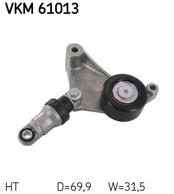 Rihmapinguti, soonrihm SKF VKM 61013