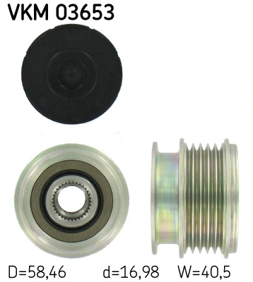Generaatori vabakäik SKF VKM 03653