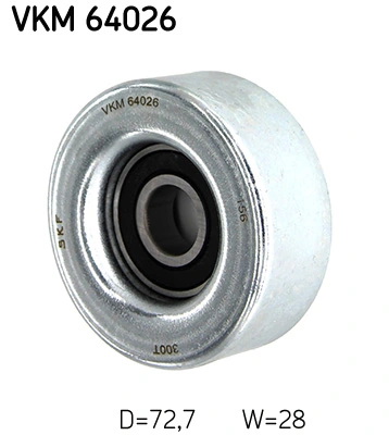 Seade-/juhtrull, soonrihm SKF VKM 64026