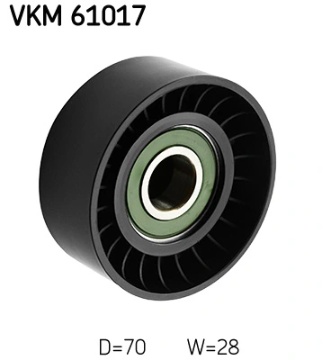 Seade-/juhtrull, soonrihm SKF VKM 61017