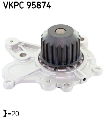 Veepump, mootori jahutus SKF VKPC 95874