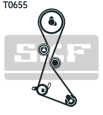 Hammasrihma komplekt SKF VKMA 06123