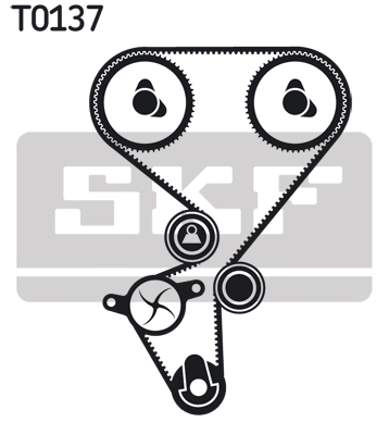 Hammasrihma komplekt SKF VKMA 03130