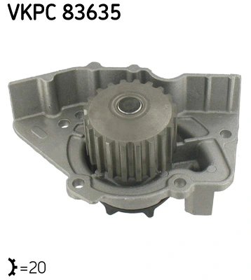 Veepump, mootori jahutus SKF VKPC 83635