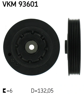 Rihmaratas, väntvõll SKF VKM 93601