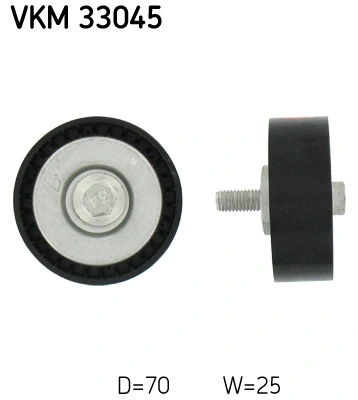 Seade-/juhtrull, soonrihm SKF VKM 33045