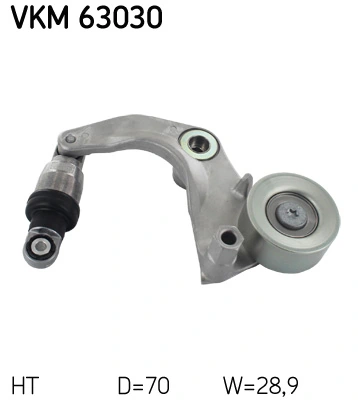 Rihmapinguti, soonrihm SKF VKM 63030