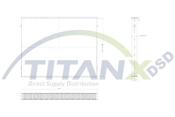 Jahutusvõrk, kompressoriõhu radiaator TitanX AX119001