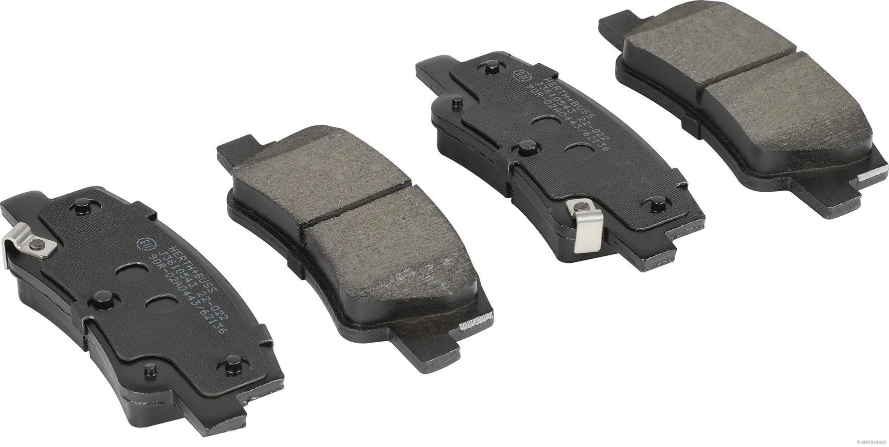 Piduriklotsi komplekt, ketaspidur HERTH+BUSS JAKOPARTS J3610543