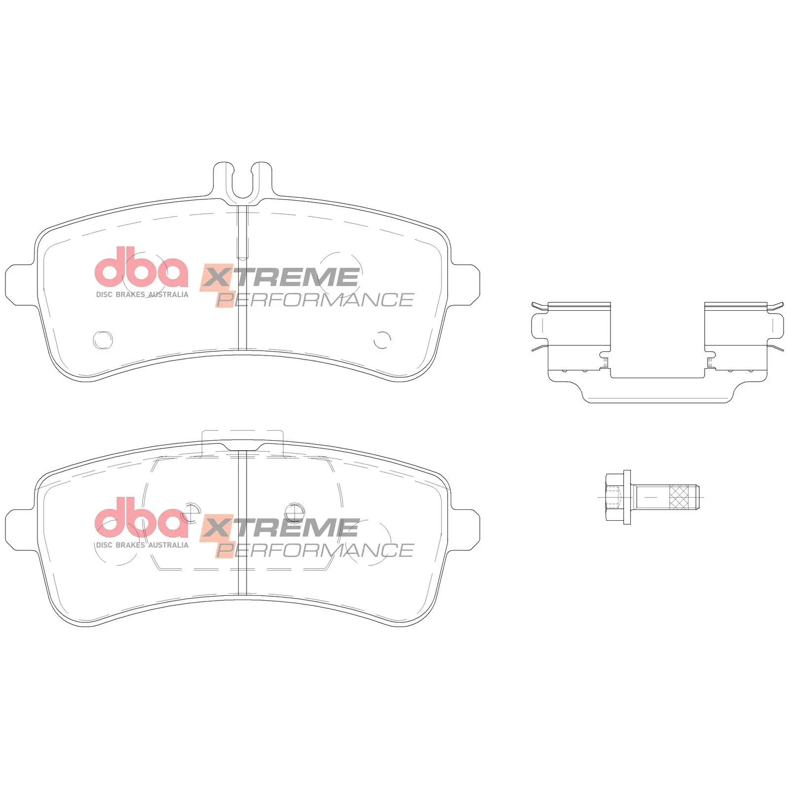 Raceing-piduriklotsi komplekt DBA Australia DB15034XP