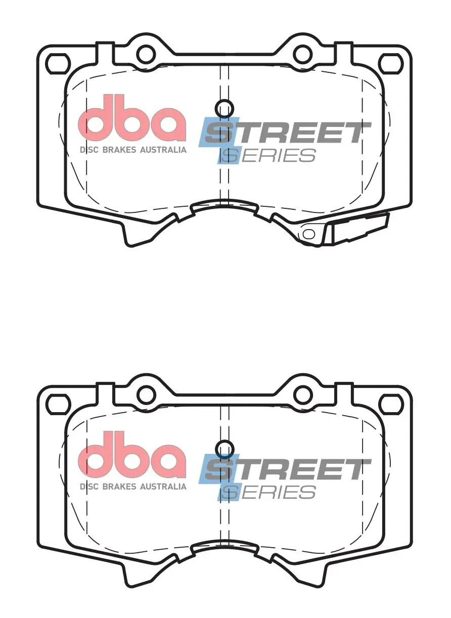 Piduriklotsi komplekt, ketaspidur DBA Australia DB2380SS