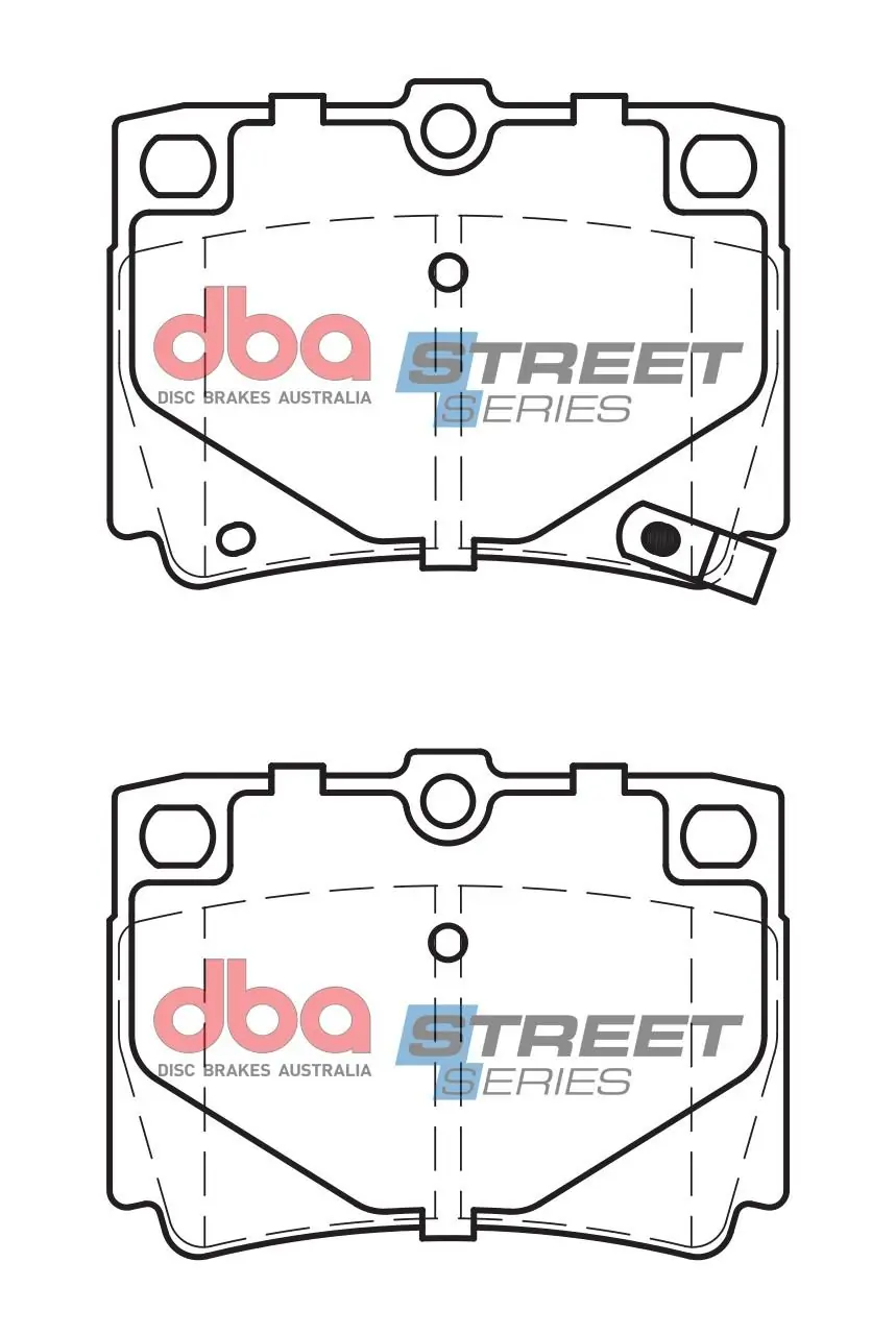 Piduriklotsi komplekt, ketaspidur DBA Australia DB1390SS
