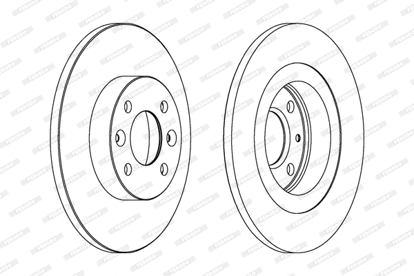 Piduriketas FERODO DDF1502C