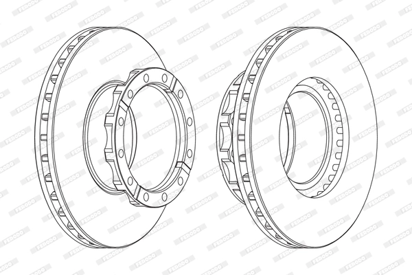 Piduriketas FERODO FCR254A