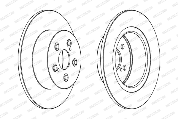 Piduriketas FERODO DDF1556C