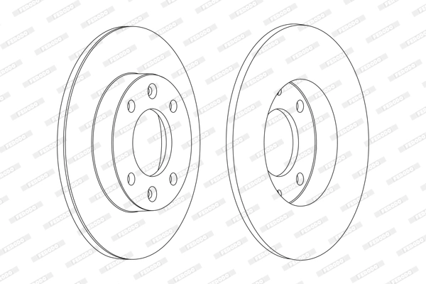 Piduriketas FERODO DDF1178C