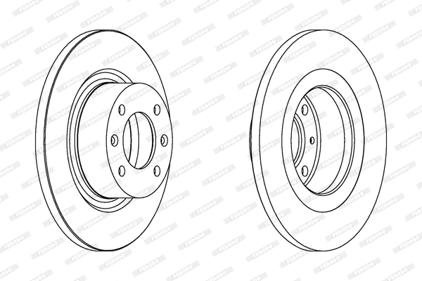 Piduriketas FERODO DDF1157C