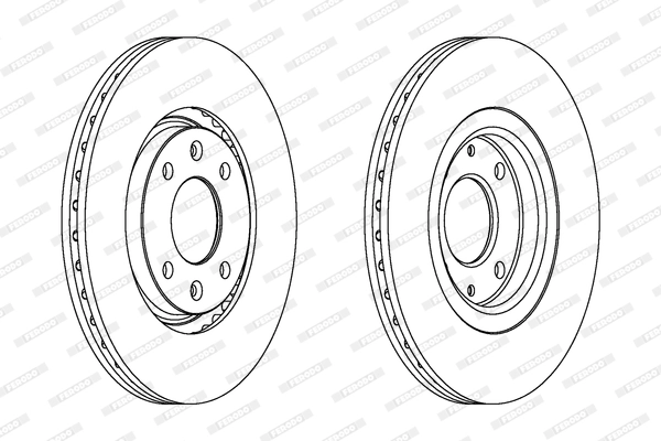 Piduriketas FERODO DDF489