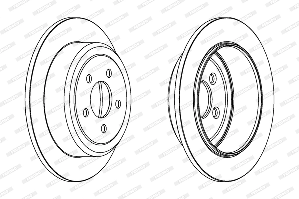 Piduriketas FERODO DDF1760