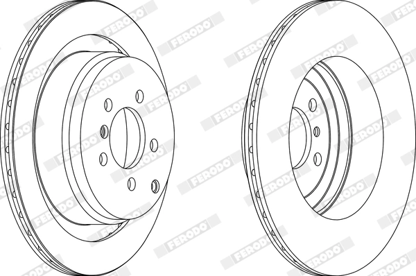 Piduriketas FERODO DDF1437C-1