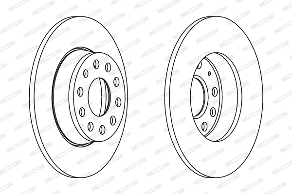 Piduriketas FERODO DDF1895C