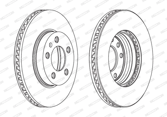 Piduriketas FERODO DDF1591LC-1