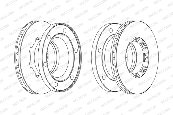 Piduriketas FERODO FCR175A