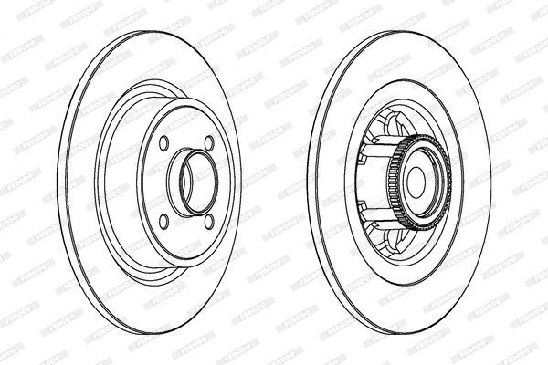 Piduriketas FERODO DDF1641