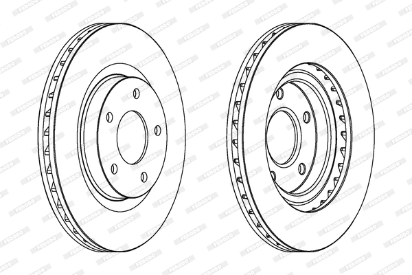 Piduriketas FERODO DDF1624