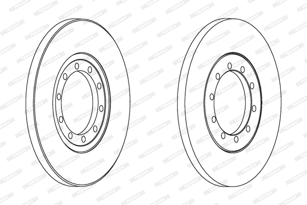 Piduriketas FERODO DDF1537