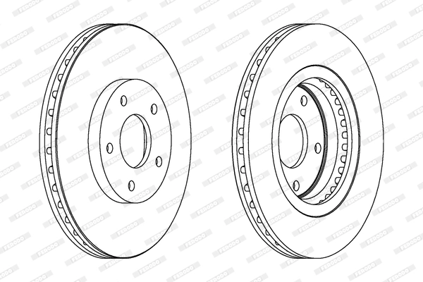 Piduriketas FERODO DDF1589C