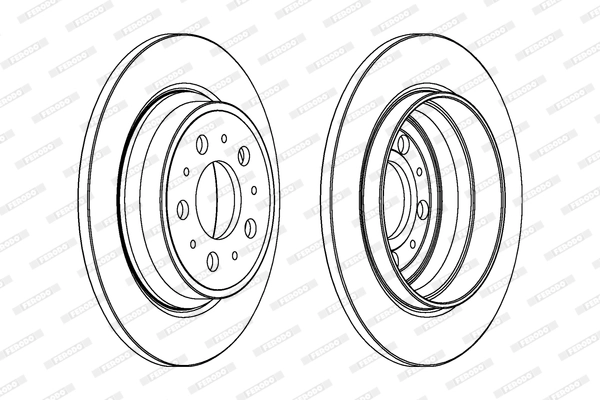Piduriketas FERODO DDF1079C