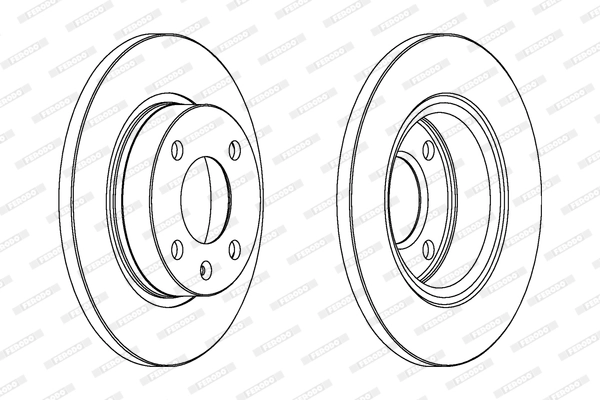 Piduriketas FERODO DDF875