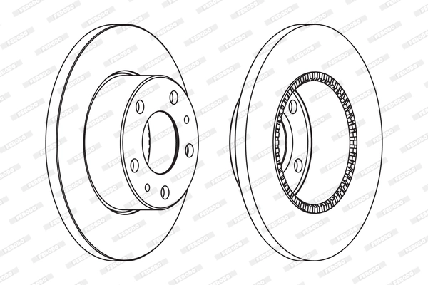 Piduriketas FERODO FCR196A
