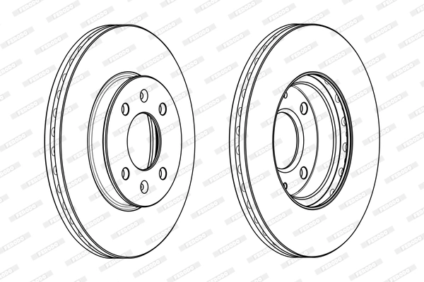 Piduriketas FERODO DDF2089C