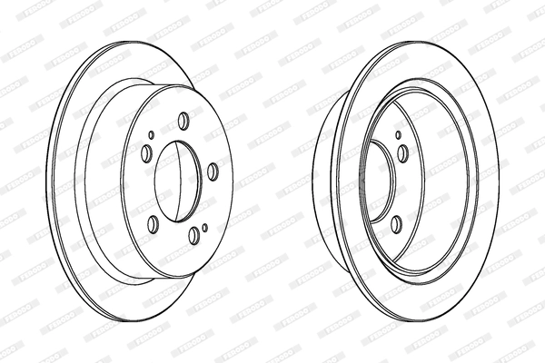 Piduriketas FERODO DDF1753C