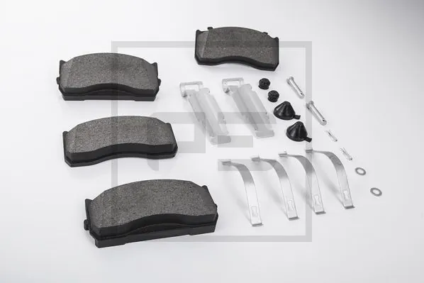 Piduriklotsi komplekt, ketaspidur PE Automotive 086.335-00A